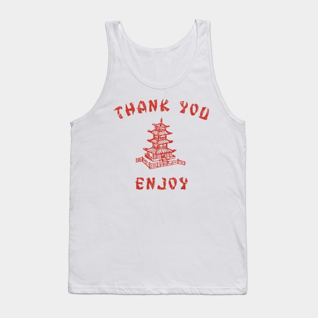 Thank You, Enjoy 1973 Tank Top by JCD666